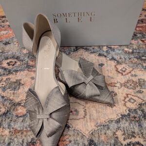 Something Bleu Bridal Cliff D'Orsay 7.5